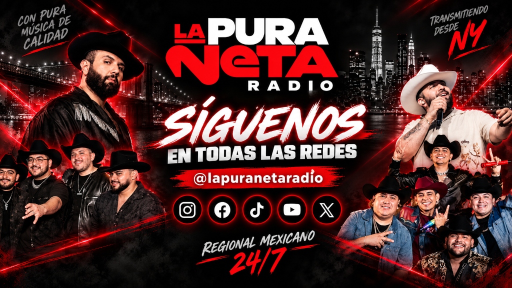 Síguenos en Redes @lapuranetaradio